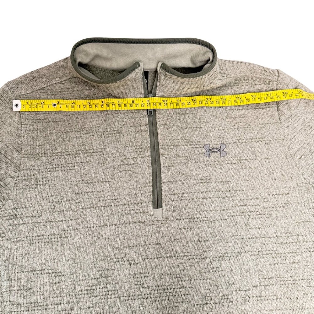 Under Armour 1/4 Zip Expanse Specialist (1380271) - Green/Gray - XL - Picture 3 of 8